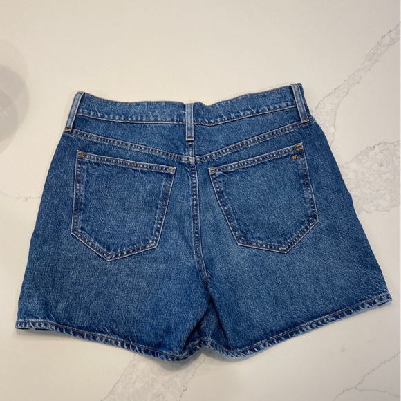 Madewell Relaxed Mid-Length Denim Shorts 27 - Picture 3 of 3